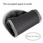 FOCCTS 5 Paires Surchaussures lavables Couvre-Chaussure Anti Glisse Réutilisables Antidérapant Chausson avec Flanelle pour Maiso
