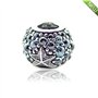 Charm océanique avec étoiles de mer pour bracelets Pandora en argent sterling avec oxyde de zirconium