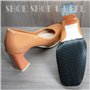 UNIKSTEP 2 paires (8 pièces) semelle en caoutchouc pour réparation de chaussures et feuilles de talon, coussinets de protection 