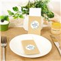 100pcs Pochettes Mouchoirs pour Larmes de Joie Mariage Sachet Kraft avec Autocollant de Larmes de Joie Enveloppes pour Mouchoirs