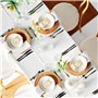 100pcs Pochettes Mouchoirs pour Larmes de Joie Mariage Sachet Kraft avec Autocollant de Larmes de Joie Enveloppes pour Mouchoirs