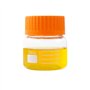Pastein Pyrex Lot de 6 bouteilles rondes en verre graduées à large ouverture 250 ml avec bouchon à vis GL80 en polypropylène ora