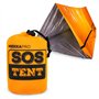 MEKKAPRO - Tente de Survie en Mylar Thermique pour 2 Personnes (240x150x150 cm) - Abri d'urgence Réutilisable pour Camping Couch