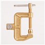ROJOO Pince de terre de soudage au sol classique en laiton 500A en forme de G pour machine de soudage ARC TIG MIG