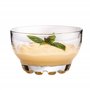 CRYSTALIA Bols en Verre, Lot de 6, 100% Sans Plomb Bols à Sauce, Bols de Service pour Crème Glacée Sundae, Bols à Dessert en Ver