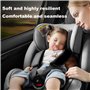 ASIRYVA Lot de 2 housses de sangle de siège de voiture pour poussette de bébé | Coussinets universels pour ceinture de sécurité 