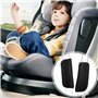 ASIRYVA Lot de 2 housses de sangle de siège de voiture pour poussette de bébé | Coussinets universels pour ceinture de sécurité 