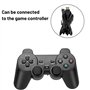 Câble de charge pour manette PS3, USB A vers USB B extra long 3 m, câble mini USB magnétique pour manettes Sony Playstation 3/PS
