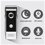 FTSTech Téléphone Vidéo de 7inch WiFi Tuya Système de Téléphone Portail Touch Panneau Tactile, IR Caméra d'Extérieur Télécommand