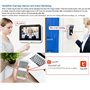 FTSTech Téléphone Vidéo de 7inch WiFi Tuya Système de Téléphone Portail Touch Panneau Tactile, IR Caméra d'Extérieur Télécommand