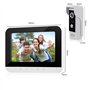 FTSTech Téléphone Vidéo de 7inch WiFi Tuya Système de Téléphone Portail Touch Panneau Tactile, IR Caméra d'Extérieur Télécommand