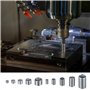 200 Pièces Inserts Filetés Auto-taraudeurs, Vis d'Insertion de Filetage en Acier Inoxydable, M3 M4 M5 M6 M8 Écrou d'Insertion de