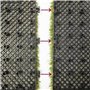 ART TO REAL ATR Carreaux de Gazon Artificiel, Carreaux de Gazon synthétique Auto-drainant, Tapis de Gazon synthétique perméable,