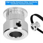 Youmile 2GT courroie distribution 110mm 112mm 122mm 158mm 200mm 280mm 300mm 400mm largeur 6mm boucle fermée courroie en caoutcho