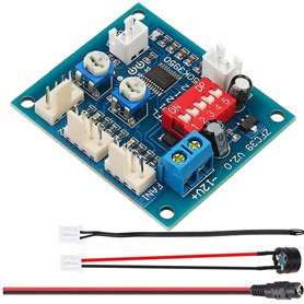 Youmile Thermostat PWM Module de ventilateur PC ventilateur contrôleur de vitesse de température régulateur 4 fils 3 canaux DC 1