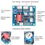 Youmile Thermostat PWM Module de ventilateur PC ventilateur contrôleur de vitesse de température régulateur 4 fils 3 canaux DC 1