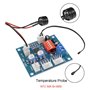 Youmile Thermostat PWM Module de ventilateur PC ventilateur contrôleur de vitesse de température régulateur 4 fils 3 canaux DC 1