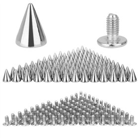 DECARETA 100Pcs Rivet Cône