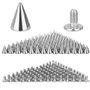DECARETA 100Pcs Rivet Cône