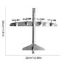 Girouette Avion Exterieur | Girouette De Toit | Girouette De Jardin Exterieur | Girouette Avion en Métal pour Décoration De Toit