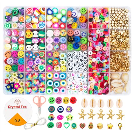 Wybtbm Perles pour Bracelet