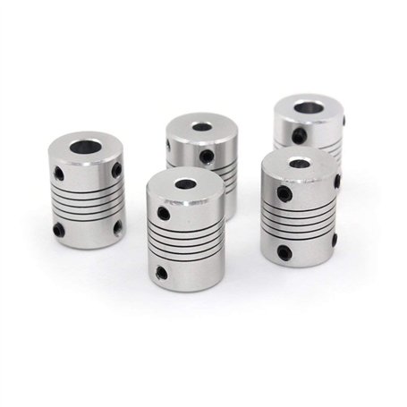 ARCELI 5PCS Couplages Flexible 5mm à 8mm NEMA 17 Coupleur D'arbre pour RepRap 3D Imprimante Prusa i3 ou Machine CNC