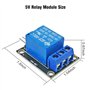 ICQUANZX ARCELI 5 PCS 5 V Un Canal Relais Module Bouclier pour PIC AVR DSP Arm pour arduino Relais