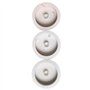 nuoshen Sicai Lot de 3 bobines de fil de cuivre pour bijoux 0,3 mm