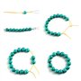 nuoshen Sicai Lot de 3 bobines de fil de cuivre pour bijoux 0,3 mm
