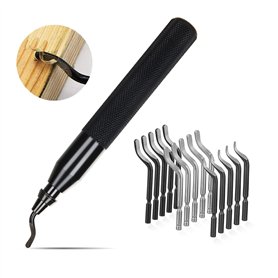 SHANQIAN Outils D'ébavurage avec Poignée Aluminium