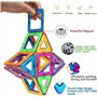 Condis Jeux de Societes Aimantés Construction Magnetiques Enfants 95 PCS, Jouet pour Fille Garcon 2 3 4 5 6 7 Ans Petits Cadeaux