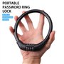 Lot de 2 Verrous Cadenas de Vélo avec Chiffres pour Enfants - Cadenas à Combinaison - 4 Chiffres - Cadenas à Combinaison - Pour 