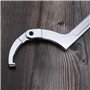 D2D Clé à crochet réglable 115-170 mm, clé tricoise, outil de suspension pour moto