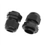 BIYM 30pcs Kit de Presse-étoupe en Nylon Connecteur étanche M8-M20 Couvercle d'étanchéité IP68 Écrou de Verrouillage Réglable 3m