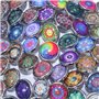 Soleebee click-button aluminium verre 12mm pression boutons femme Un groupe de 30 - exotique