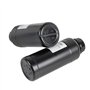 Lot de 3 flacons de 500 ml pour chambre sombre - Avec bouchons - Appareil de développement de photos (noir)