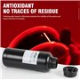 Lot de 3 flacons de 500 ml pour chambre sombre - Avec bouchons - Appareil de développement de photos (noir)