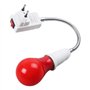 eTone Darkroom Safelight Lampe à ampoule rouge LED E27 Prise de montage à vis UE Noir et blanc BW Film Impression Diapositive Tr