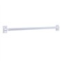 Hotop Acier inoxydable Plastique Crochets Autocollants pour Barres de Rideaux Nettes, 20 Paquets, Blanc