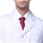 Sasairy Unisexe Blouse de Chimie Blanche, Blouse de Laboratoire, Manches Longues Tunique Medicale Laboratoire pour Homme et Femm