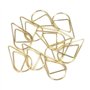 100 petits trombones/marque-pages dorés