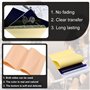 GZCZCC 50 PCS Papier de Transfert Tatouage 2 Simili Cuir Silicone Papier de Transfert Thermique Imprimable Papier de Transfert