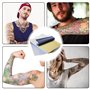 GZCZCC 50 PCS Papier de Transfert Tatouage 2 Simili Cuir Silicone Papier de Transfert Thermique Imprimable Papier de Transfert
