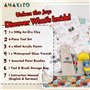 Ahakito DIY Set de argile autodurcissante pour débutants à domicile, incluant argile à séchage à l’air, Outils, Peintures acryli