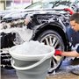 Seau Pliant, 5L. Seau Pliant en Silicone, Seau de Nettoyage, Seau en Silicone avec poignée de Transport