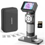 LINKMICRO LM112 Microscope portable avec écran de 2"