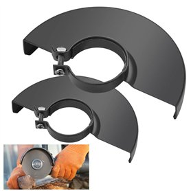 OTTYMO 2 Pcs Capot de Protection de Meuleuse d'Angle Capot Disqueuse Noir Couverture de Meuleuse d'Angle Protecteur de Meuleuse