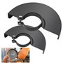 OTTYMO 2 Pcs Capot de Protection de Meuleuse d'Angle Capot Disqueuse Noir Couverture de Meuleuse d'Angle Protecteur de Meuleuse