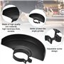 OTTYMO 2 Pcs Capot de Protection de Meuleuse d'Angle Capot Disqueuse Noir Couverture de Meuleuse d'Angle Protecteur de Meuleuse 