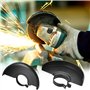 OTTYMO 2 Pcs Capot de Protection de Meuleuse d'Angle Capot Disqueuse Noir Couverture de Meuleuse d'Angle Protecteur de Meuleuse 